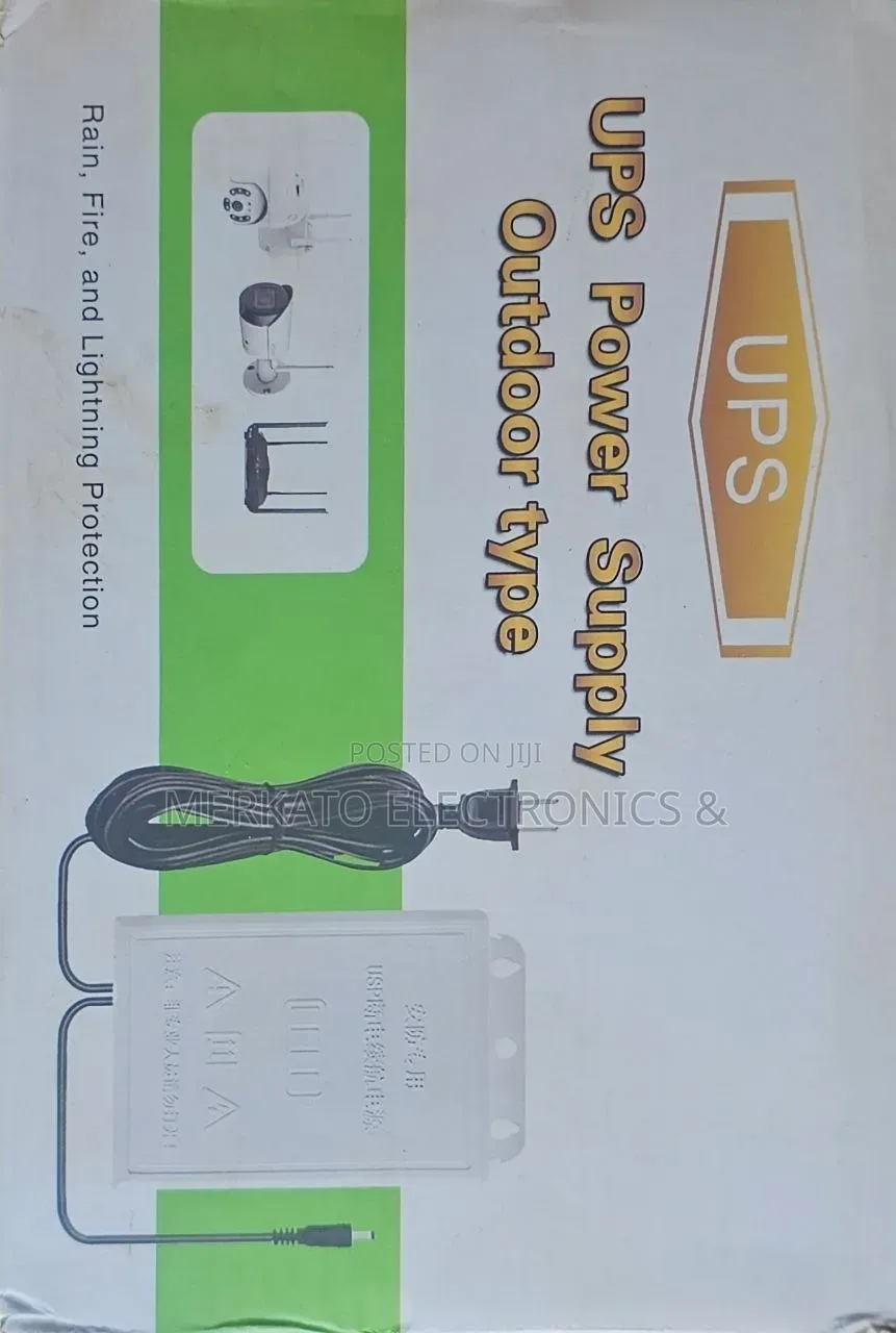 Ups Power Supply | for Router Camera | Power Bank Router
