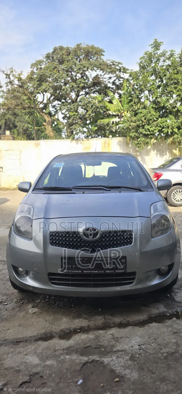 Toyota Yaris 2008 Gray