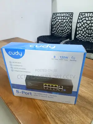 Cudy 8-Port Poe እስዊች