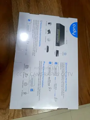Cudy 8-Port Poe እስዊች