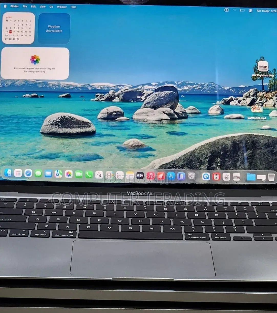 New Laptop Apple MacBook Air 2020 8GB Apple M1 SSD 256GB