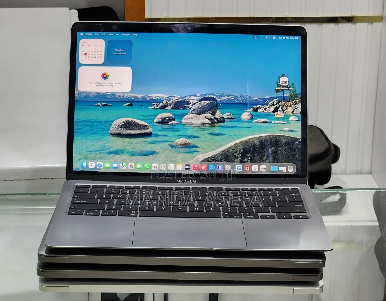 New Laptop Apple MacBook Air 2020 M1 8GB Apple M1 SSD 256GB