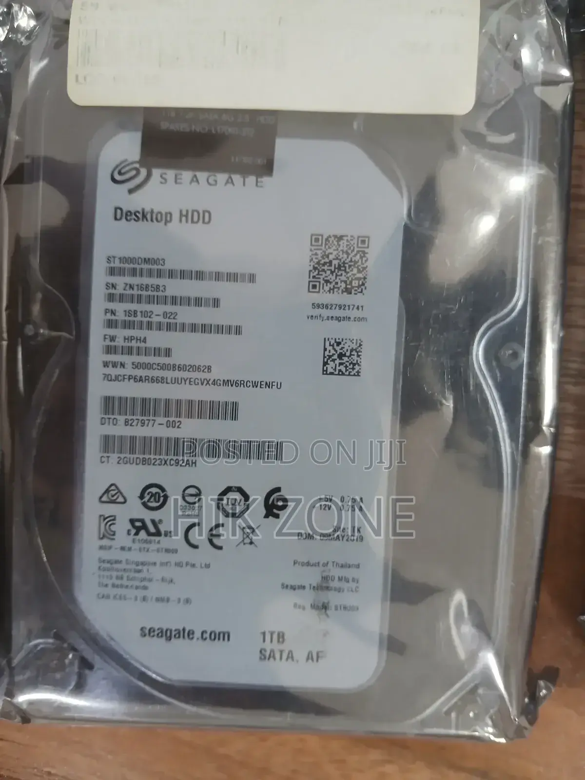 Seagate Desktop HDD 1tb
