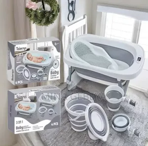 4-in-1 Foldable Baby Bath Tub Set – The Smart Mom’S Choice!