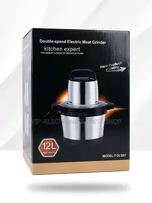 Kitchen Expert 12l Large Capacity Double Speed Electric Meat Grinder