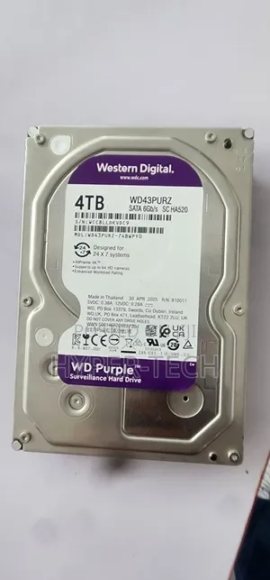 Wd Purple 4tb Hard Disk