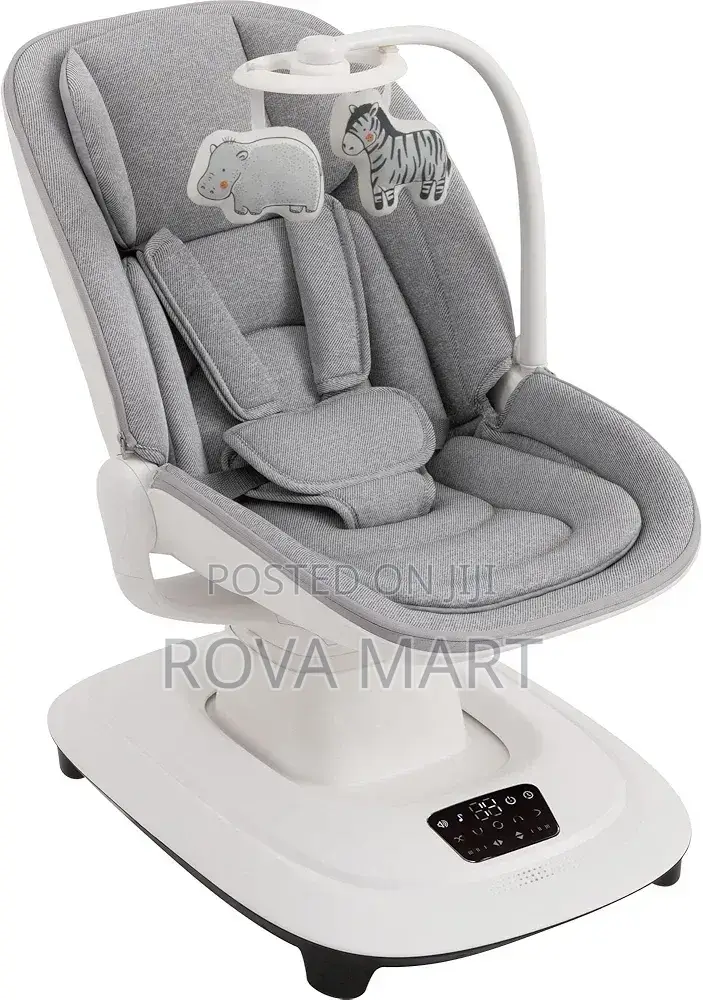 Mastel Baby Electric Rocking Plastic Cradle Chairs Border