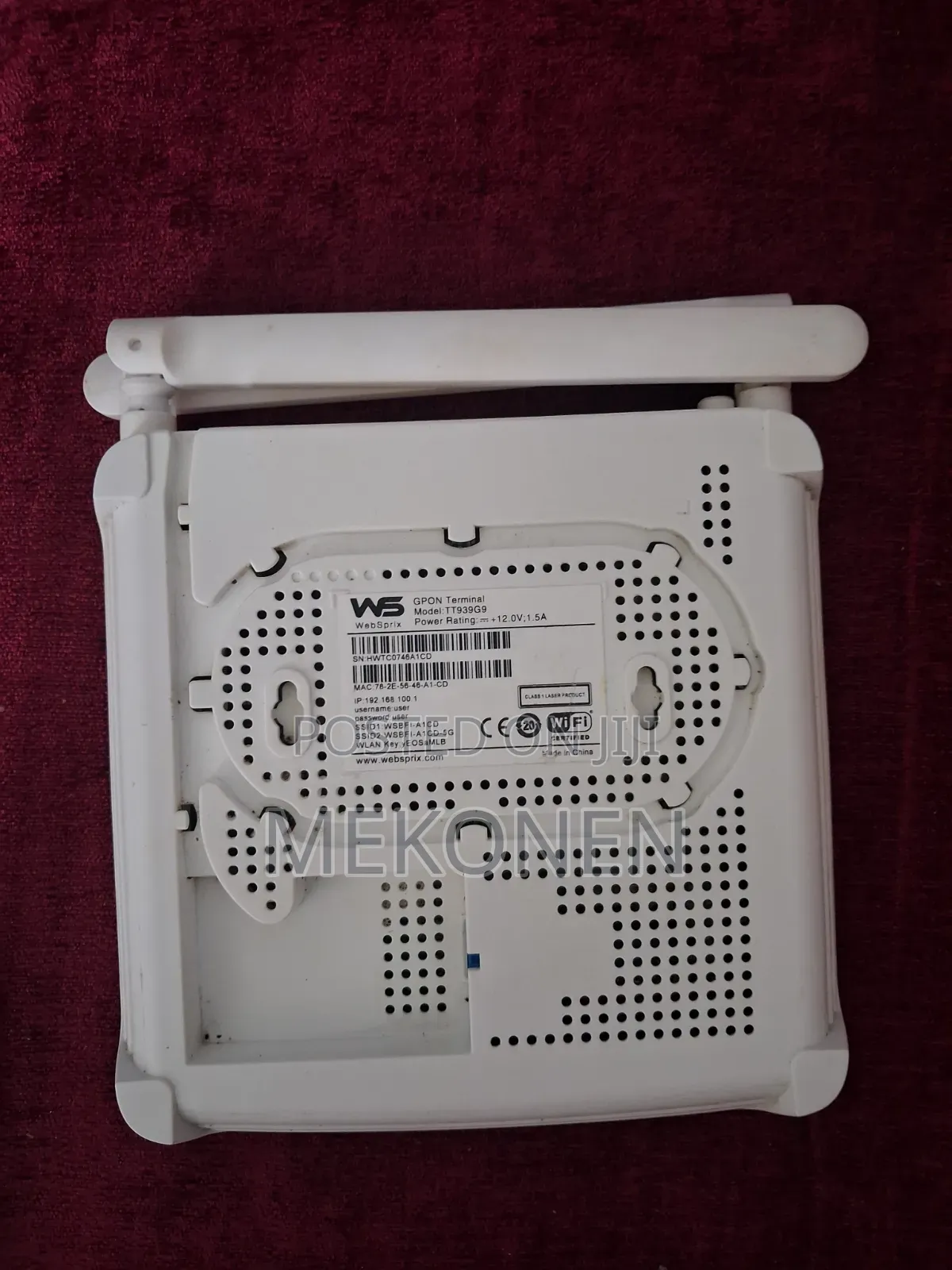 Ws Wifi Gpon Router