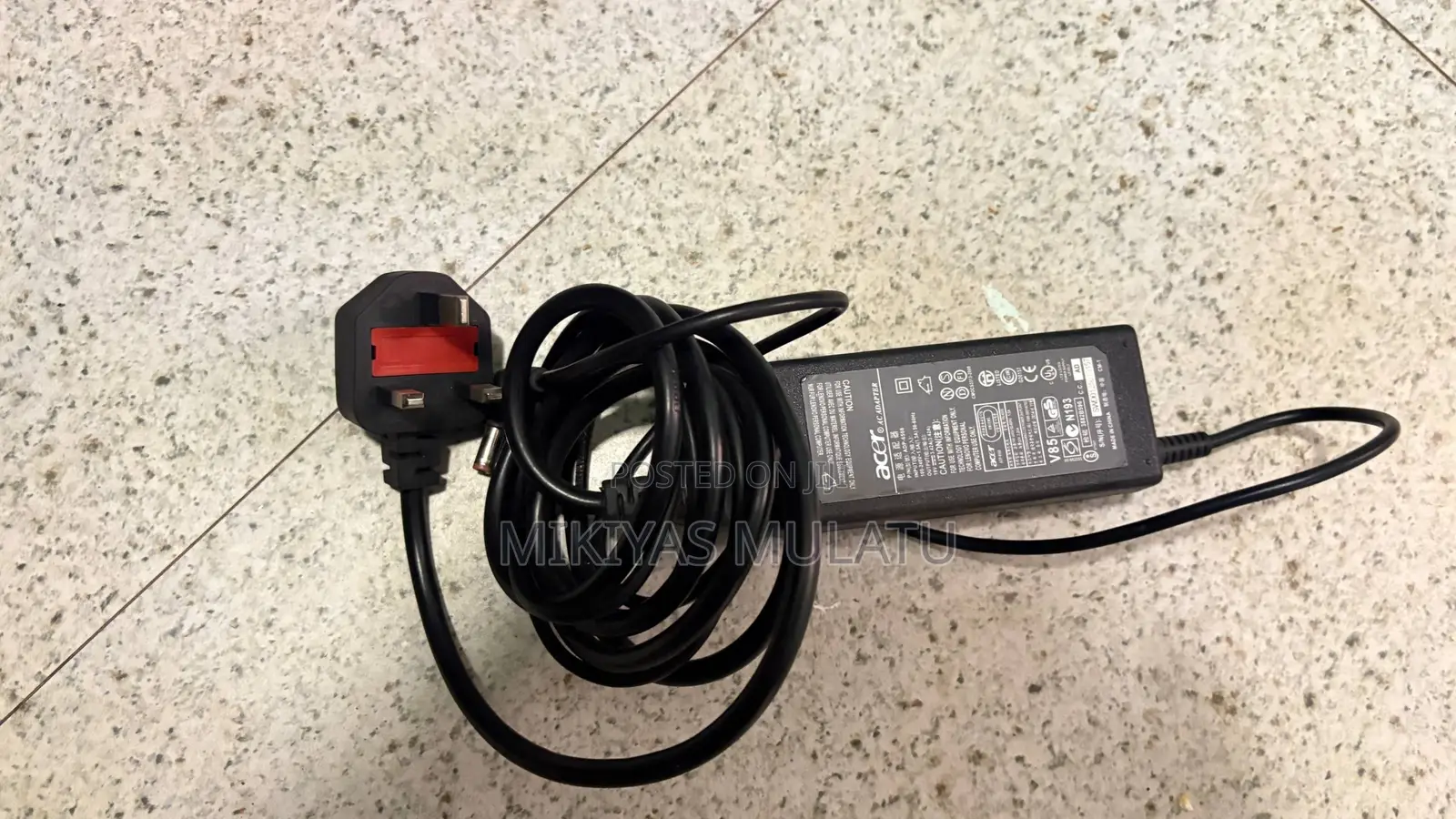 Acer Laptop Charger