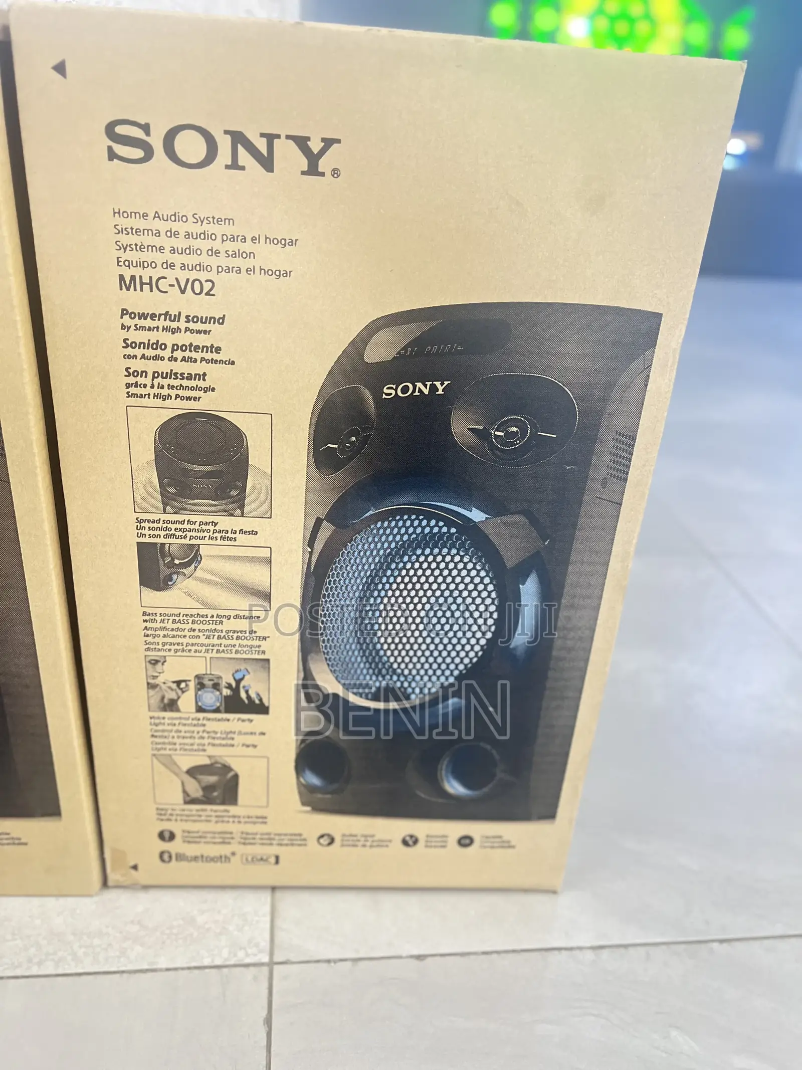 Sony Speakers MHC-V02 for Sales in Delivery