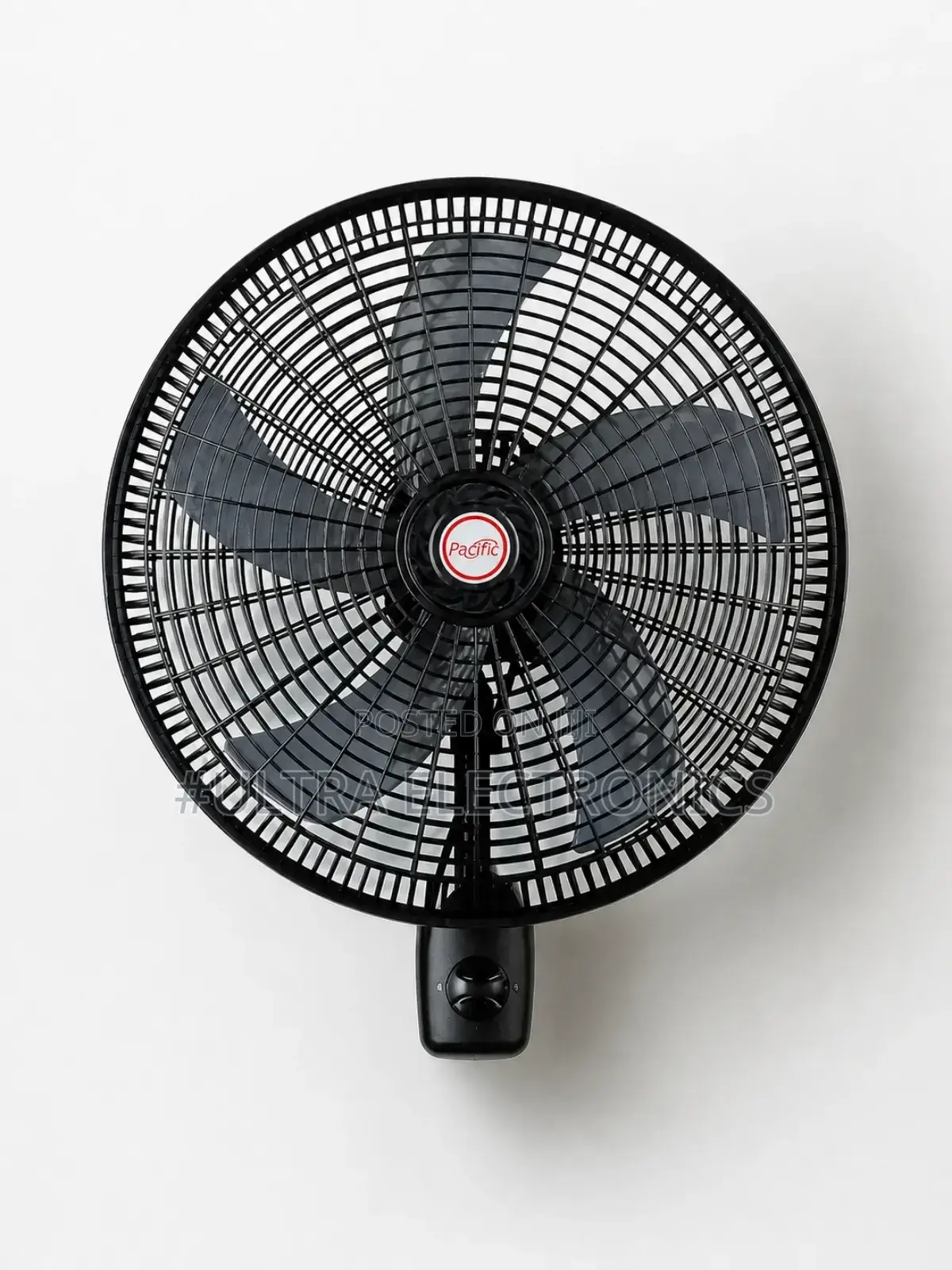 Fan Features an 18-Inch Blade Diameter for Broad Airflow.