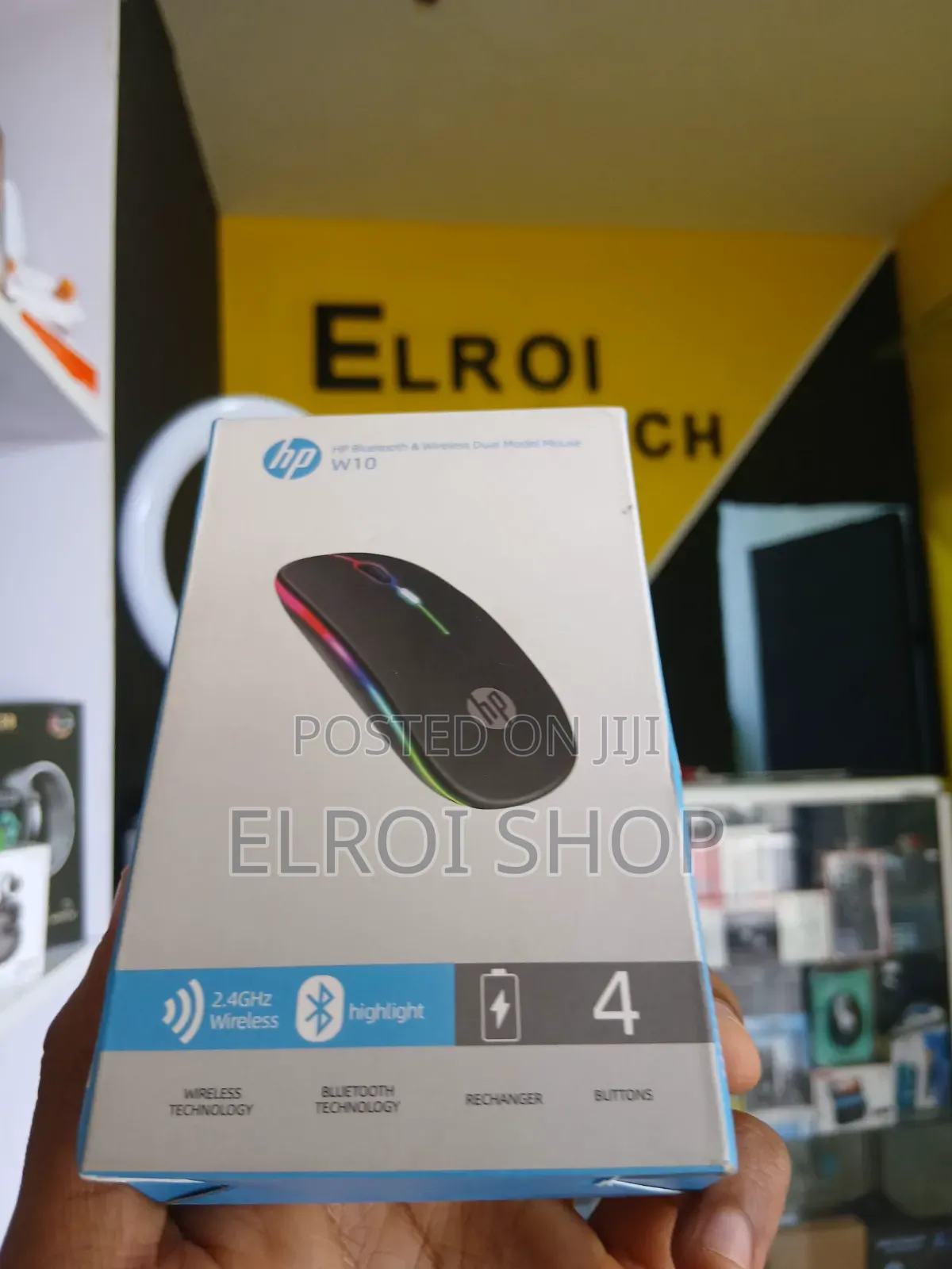 Hp Bluetooth Wireless Dual Model Mouse W10