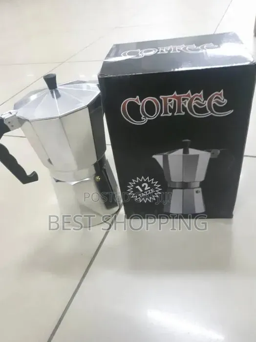 Espresso Coffee Maker 12 Cups የሚጣደዉ