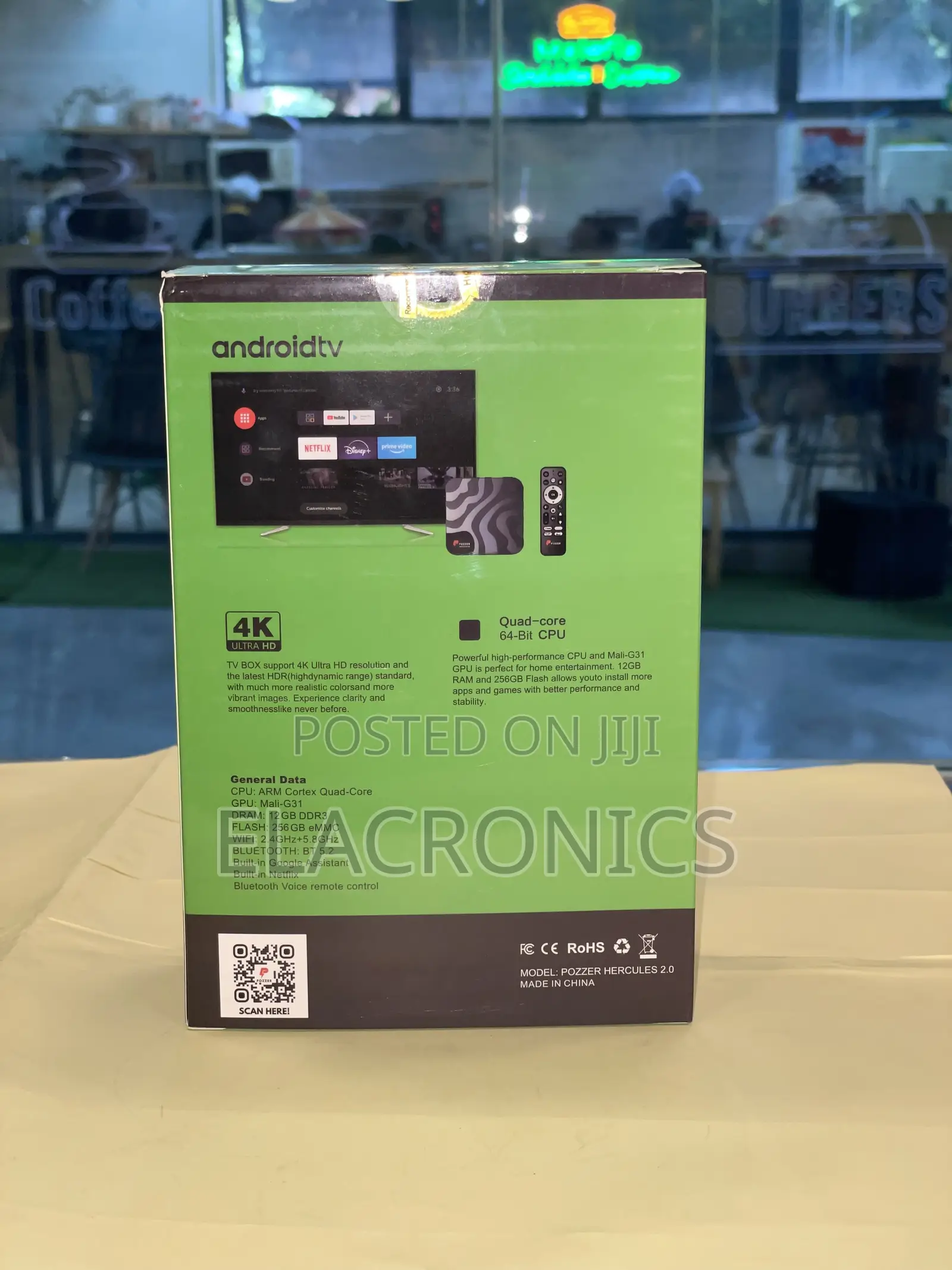 Android Tv Box | 12gb Ram 256gb Storage (አዲስ)