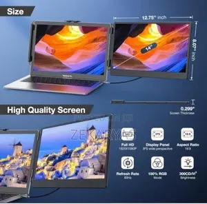 V2com Portable Laptop Extendable Display