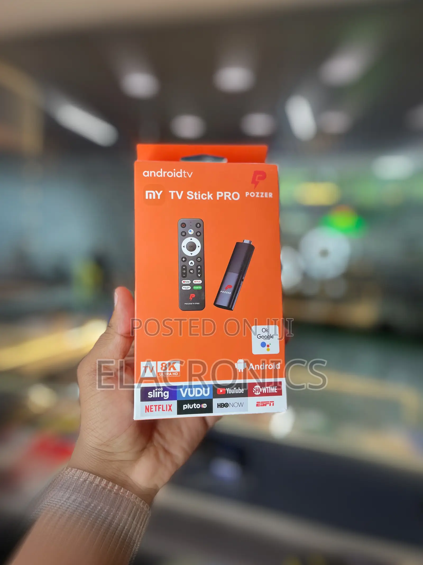 Android Tv Stick (Smart Tv Box) Pozzer 