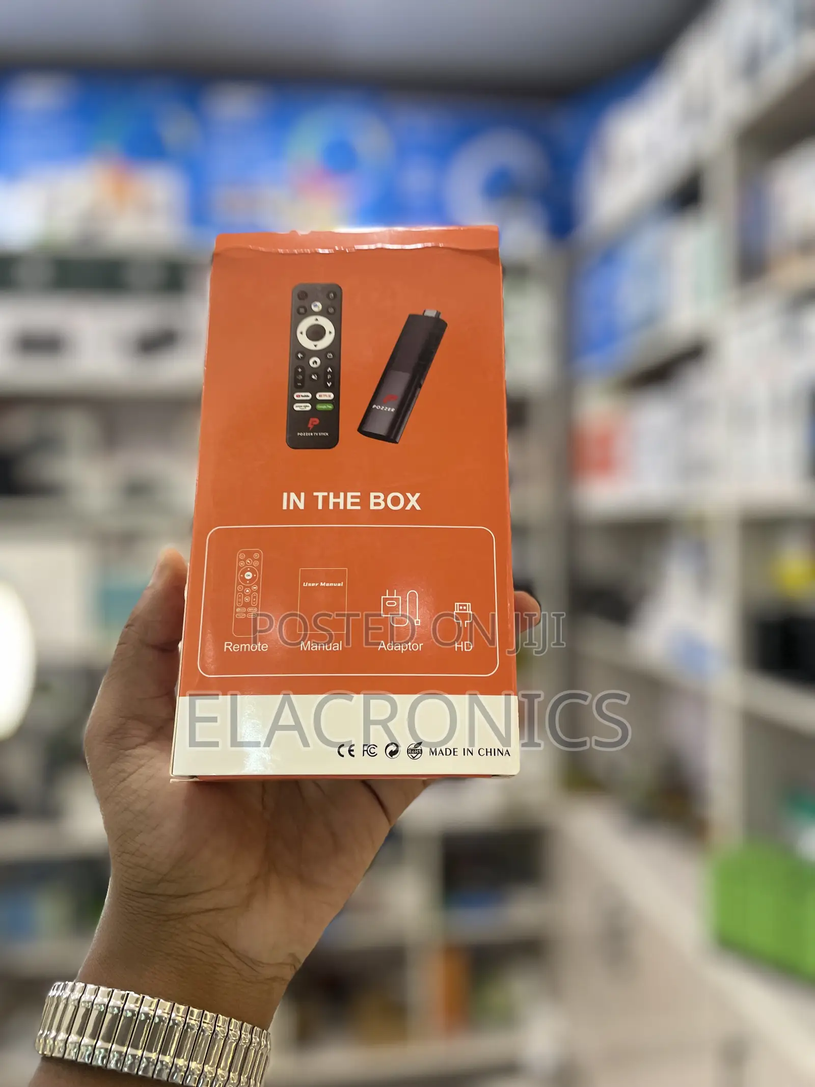 Android Tv Stick (Smart Tv Box) Pozzer 