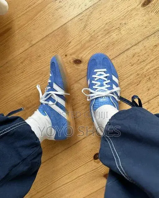 Adidas Gazelle Indoor Blue Fusion Unisex Fashion Shoes