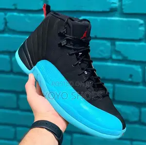 Air Jordan 12 Retro "Gamma Blue"Unisex Fashion Boots