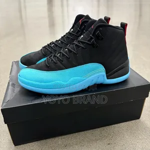 Air Jordan 12 Retro "Gamma Blue"Unisex Fashion Boots