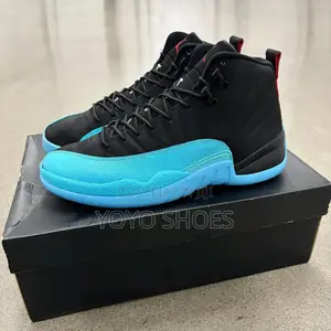 Air Jordan 12 Retro "Gamma Blue"Unisex Fashion Boots