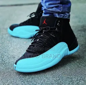 Air Jordan 12 Retro "Gamma Blue"Unisex Fashion Boots