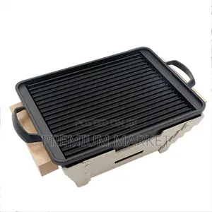 Japanese Barbeque Ayaka Grill የጃፓን ባርቤኪው አያካ መጥበሻ እና ማቅረቢያ