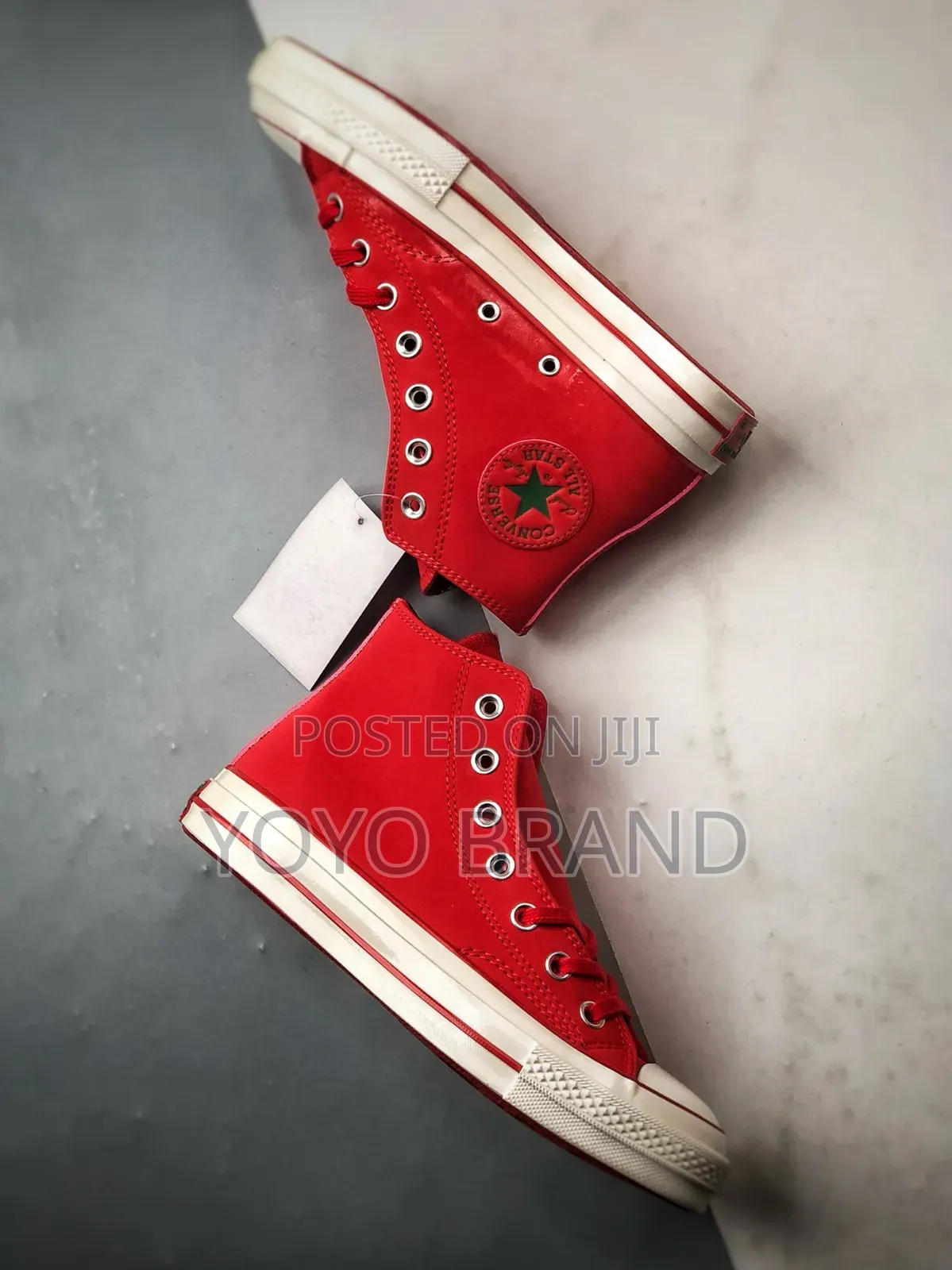 New Arrival Unisex All Star Converse Chunk Plus Red Fashion Boots