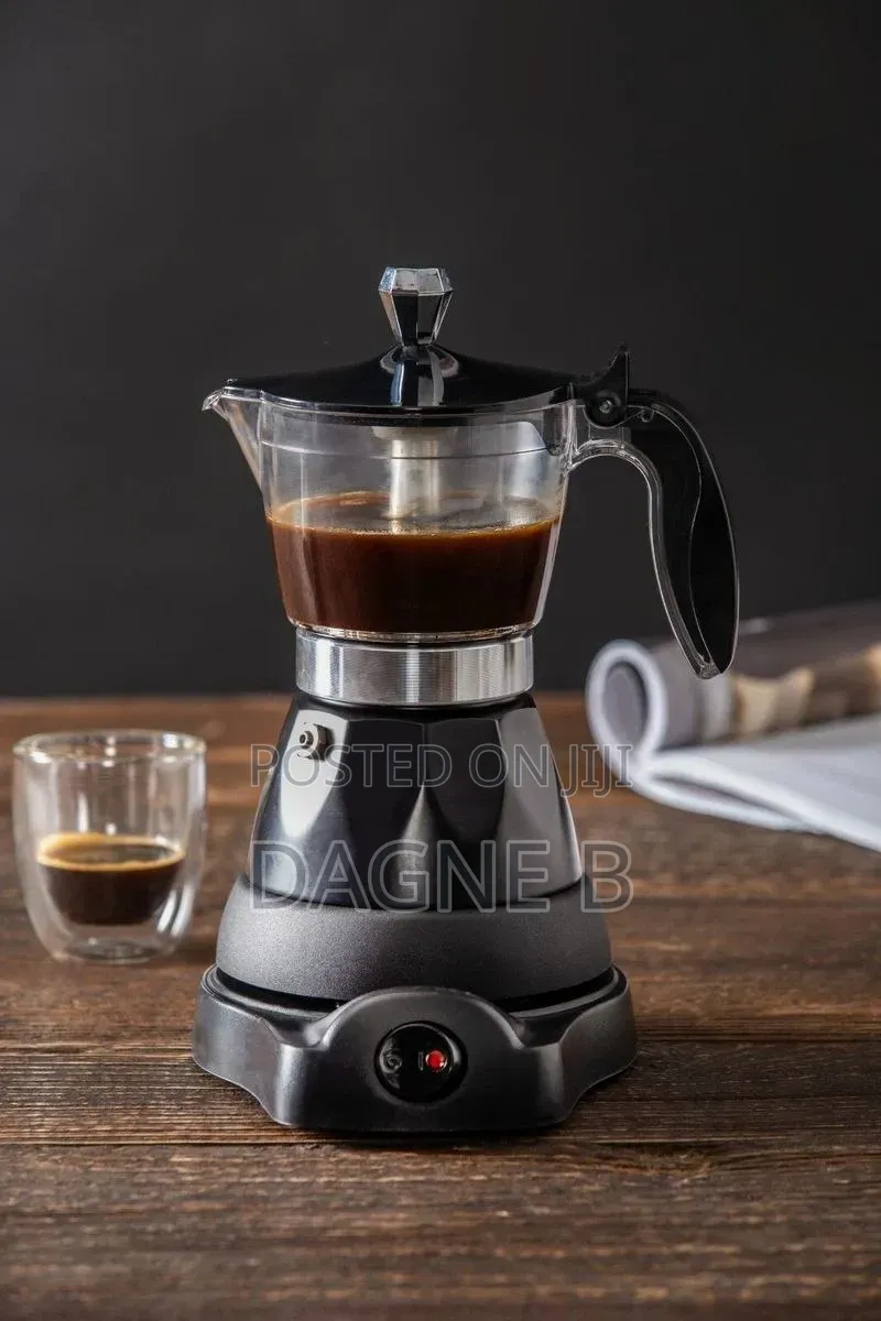 Leaf Bean Electric Espresso Maker ኤልክትሪክ የቡና ማፍያ