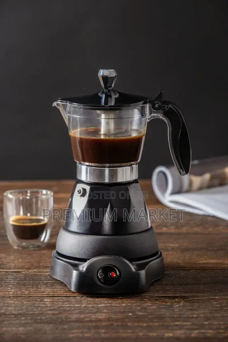 Leaf Bean Electric Espresso Maker ኤልክትሪክ የቡና ማፍያ