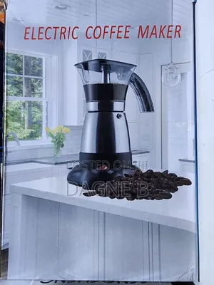 Leaf Bean Electric Espresso Maker ኤልክትሪክ የቡና ማፍያ