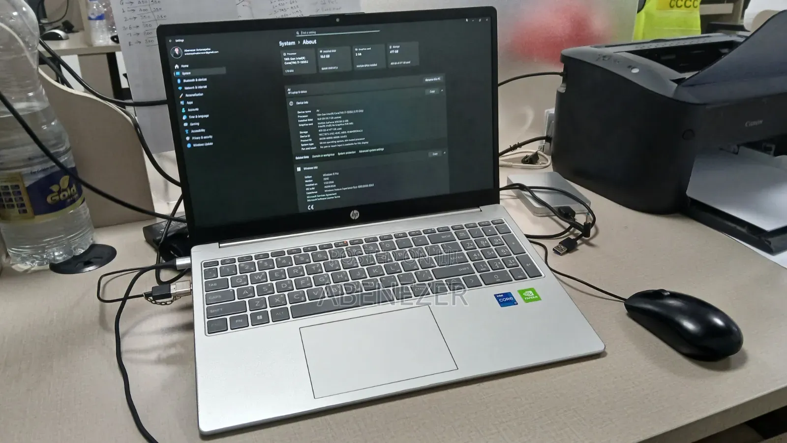 Laptop HP 15 16GB Intel Core i7 SSD 512GB