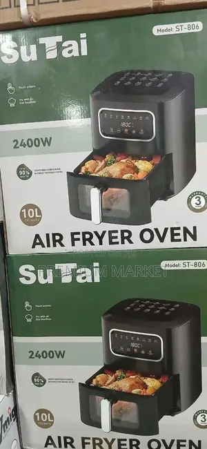 Su Tai 10l Air Fryer Oven ሱ ታይ 10 ሊትር የለዘይት መጥበሻ ኦቭን