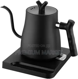 Electric Gooseneck Coffee Kettle የኤሌክትሪክ የቡና ማንቆርቆሪያ እና ማቅረቢያ