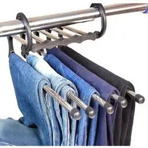 5-in-1 Multi-Layer Hanger የልብስ መስቀያ