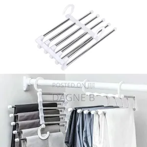 5-in-1 Multi-Layer Hanger የልብስ መስቀያ