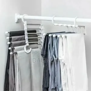 5-in-1 Multi-Layer Hanger የልብስ መስቀያ