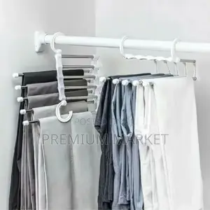 5-in-1 Multi-Layer Hanger የልብስ መስቀያ