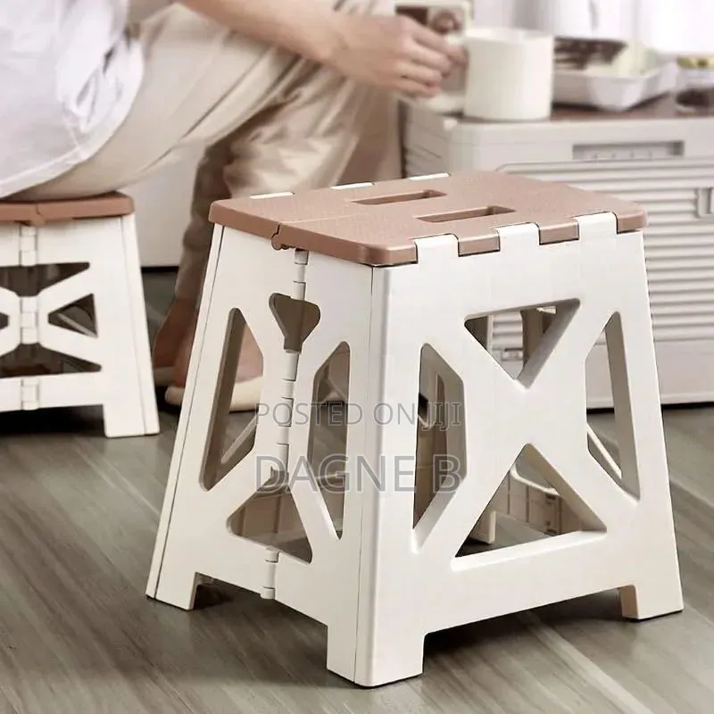 115kg Capacity Foldable Chair ተጣጣፊ ወንበር