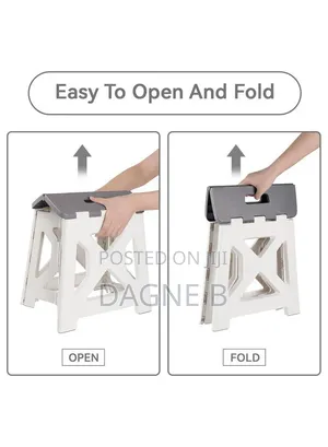 115kg Capacity Foldable Chair ተጣጣፊ ወንበር