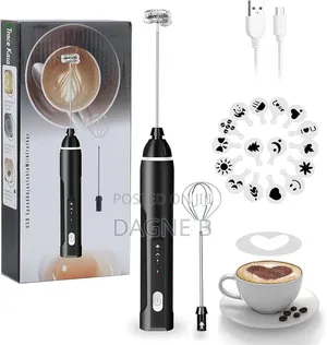 Rechargeable Milk Frother የክሬም መስራሪያ