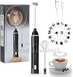 Cream Maker Rechargeable Milk Frother የክሬም መስራሪያ