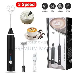 Cream Maker Rechargeable Milk Frother የክሬም መስራሪያ