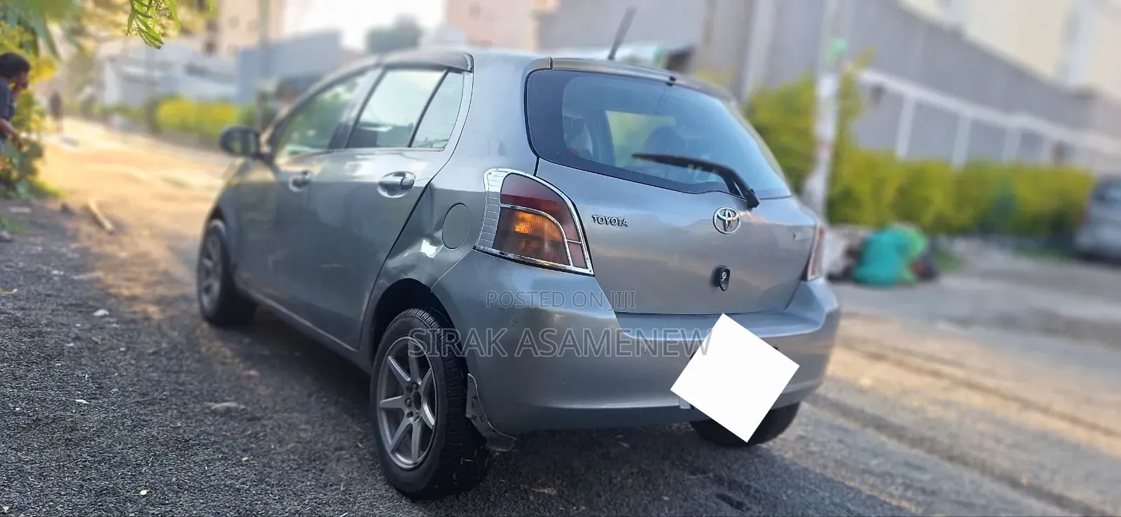 Toyota Yaris 2007 Silver