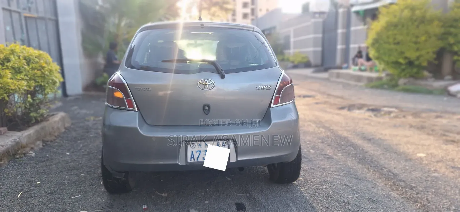 Toyota Yaris 2007 Silver