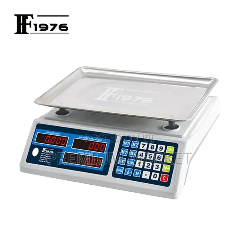 Digital Scale FF1976 በ ቻርጅ የሚሰራ ዲጂታል ሚዛን