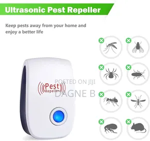 Ultrasonic Pest Repeller የአይጥ እና በረሮ ማጥፊያ
