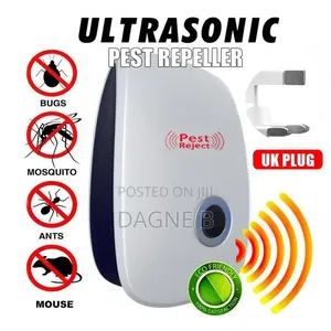 Ultrasonic Pest Repeller የአይጥ እና በረሮ ማጥፊያ