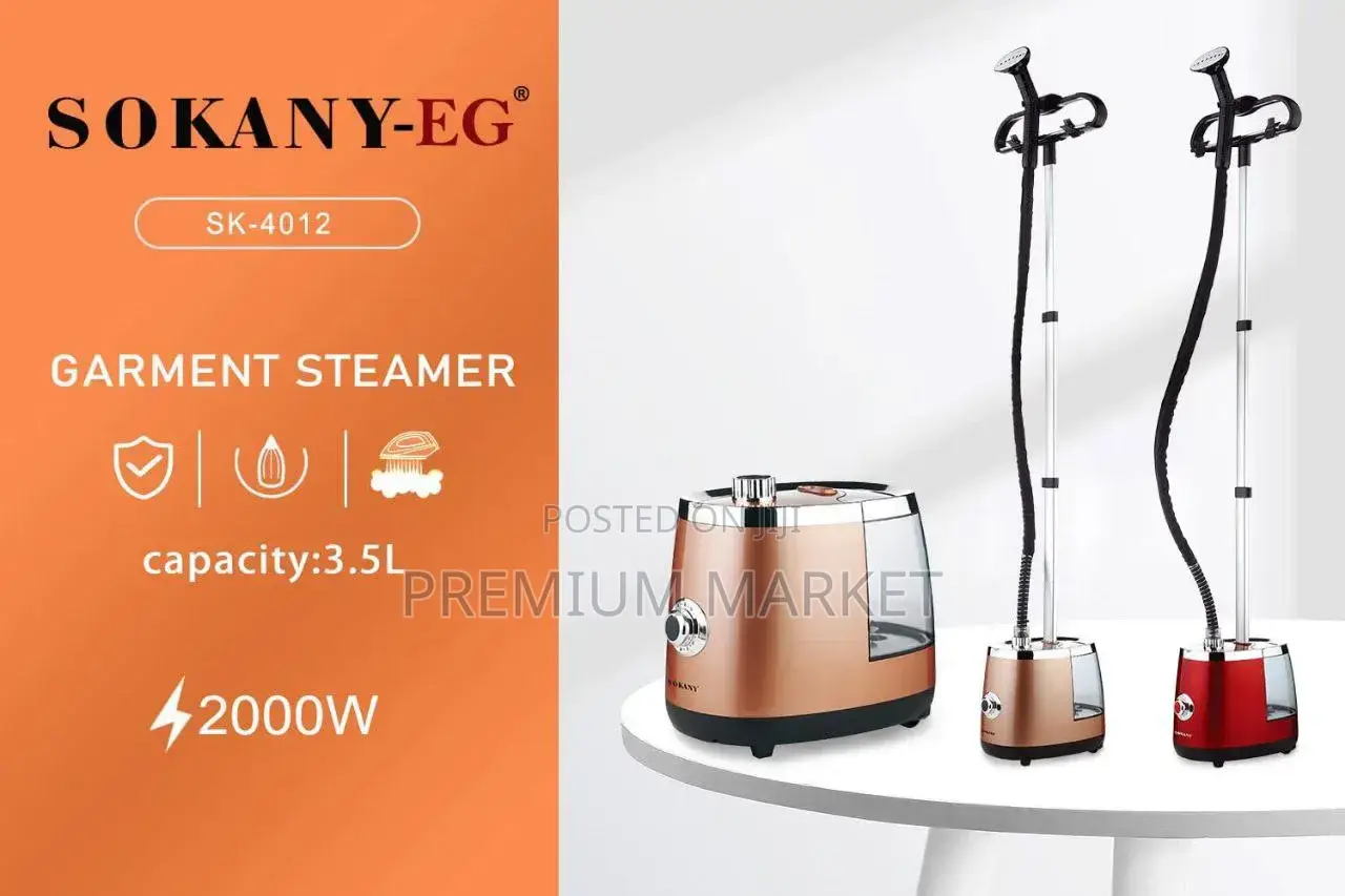 Sokany Sk-4012 Vertical Garment Steamer የቁም ስቲመር