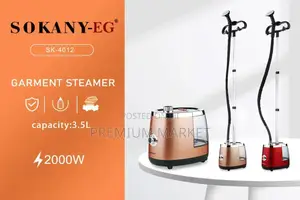 Sokany Sk-4012 Vertical Garment Steamer የቁም ስቲመር